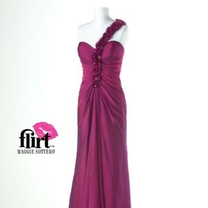 Elegant Purple Gown--flirt by Maggie Sottero